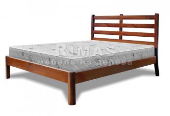 Двуспальная кровать из дуба «Марта»