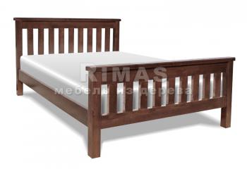 Двуспальная кровать из березы «Ломбардия»