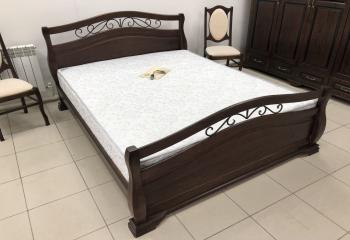 Двуспальная кровать  «Катерини (с ковкой)»