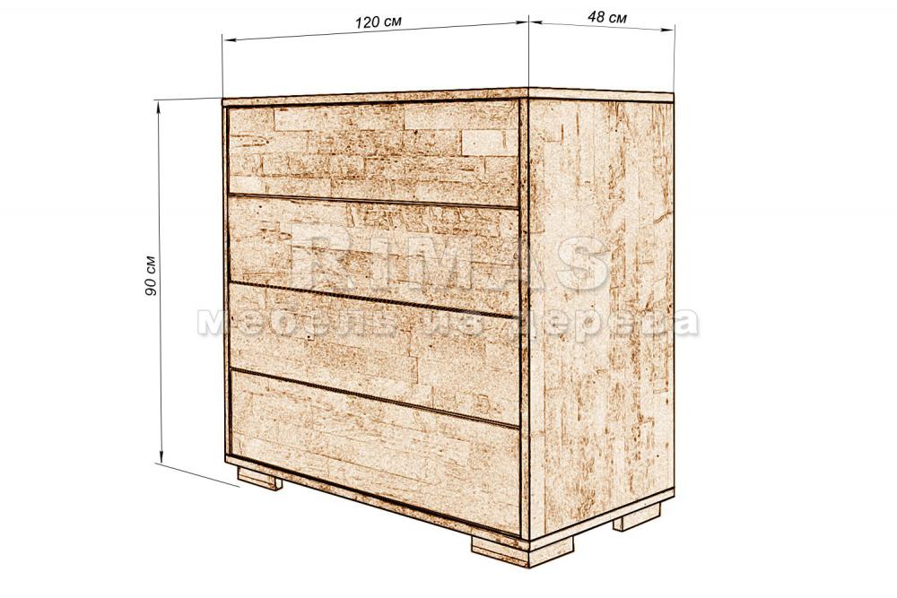 Комод «Данте» из массива дерева