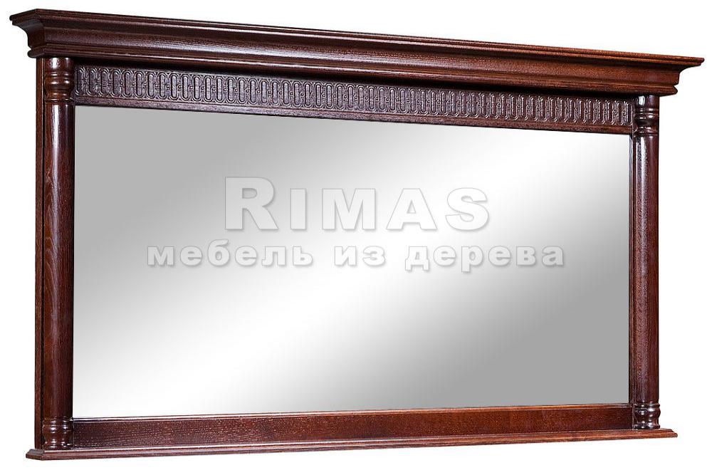 Зеркало «Валео широкое» из массива дерева