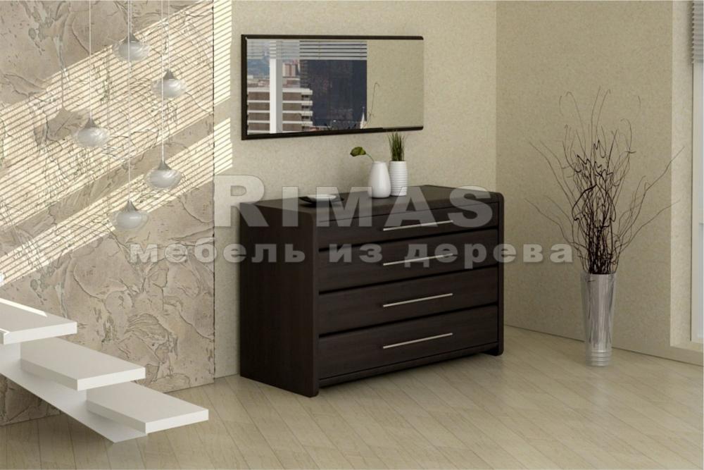 Зеркало «Вермонт з» из массива дерева