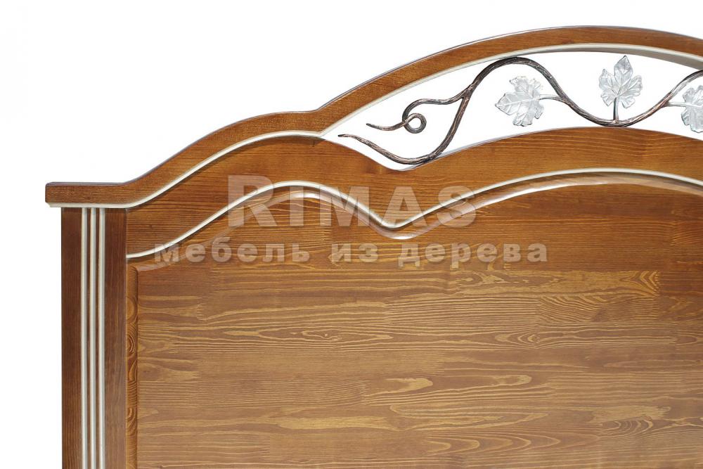 Кровать «Лацио (жесткая)» из массива дерева