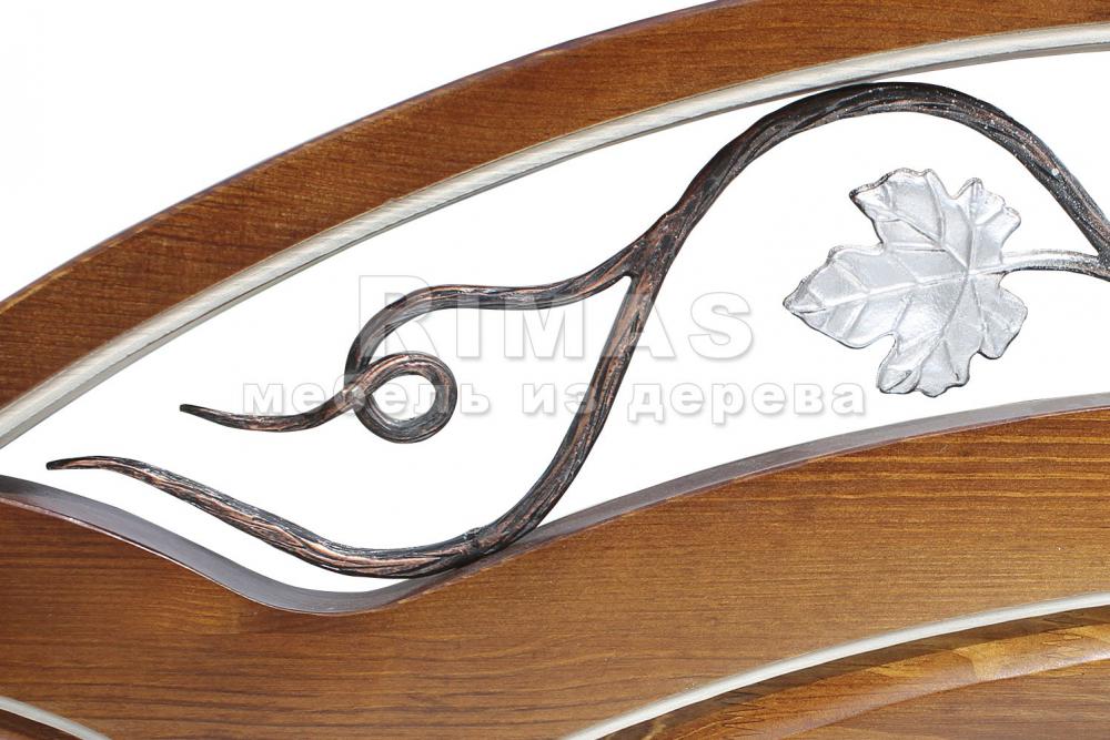 Кровать «Лацио (жесткая)» из массива дерева