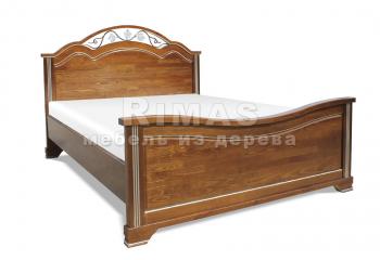 Кровать с подъёмным механизмом из березы «Лацио (жесткая)»