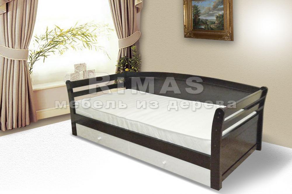 Детская кровать «Патра без ящиков» из массива дерева