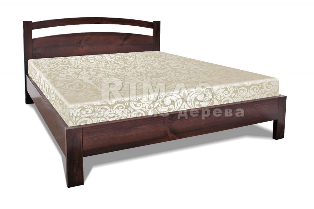 Кровать «Рим» из массива дерева
