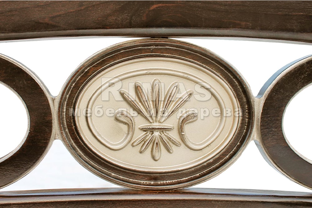 Кровать «Сиена» из массива дерева