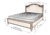 Кровать «Грация тахта» из массива дерева маленькое фото 6