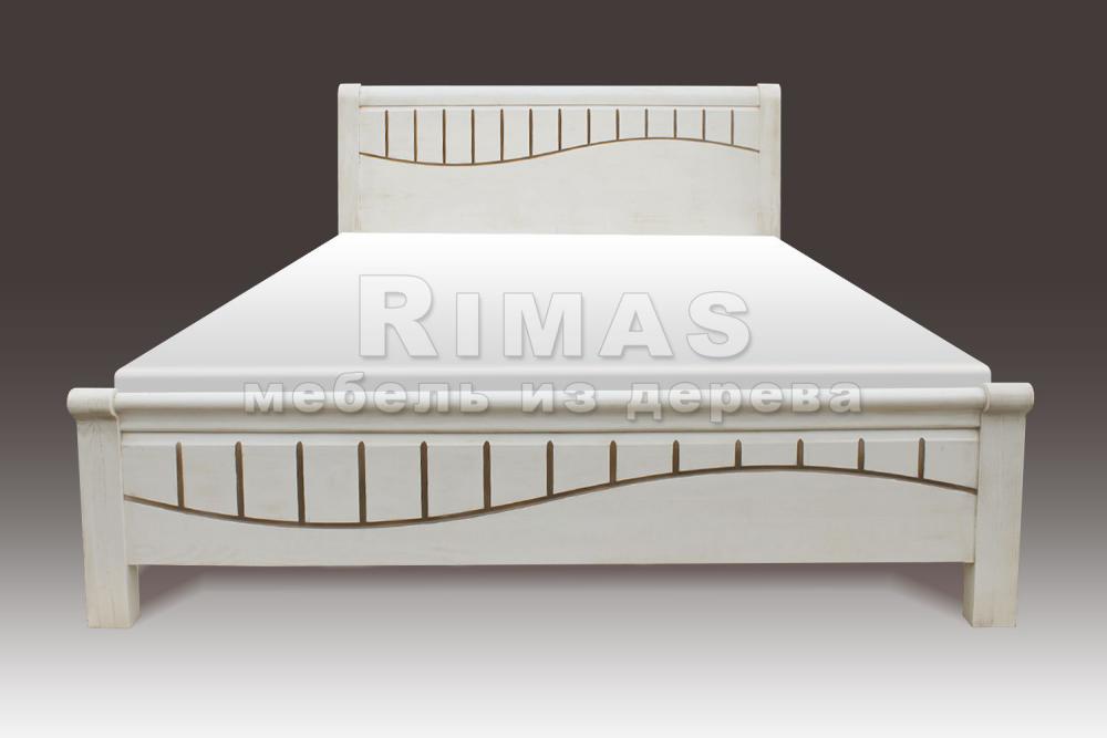 Кровать «Милан» из массива дерева