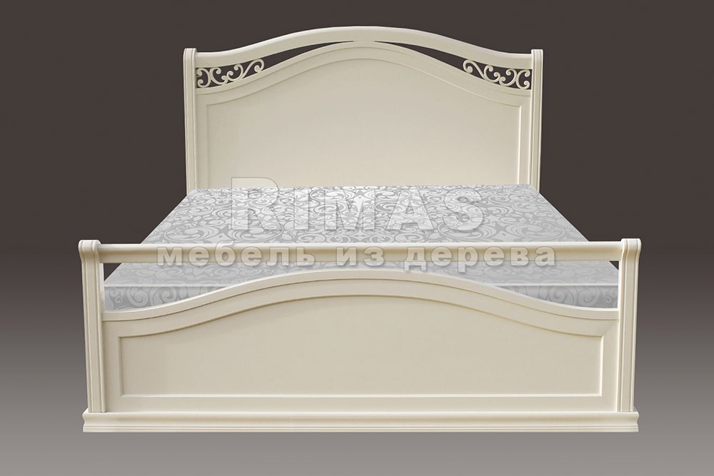 Кровать «Грация» из массива дерева