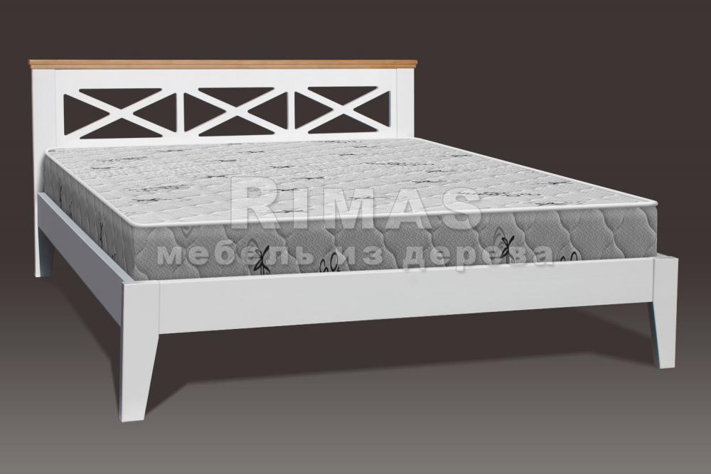 Кровать «Леруа» из массива дерева