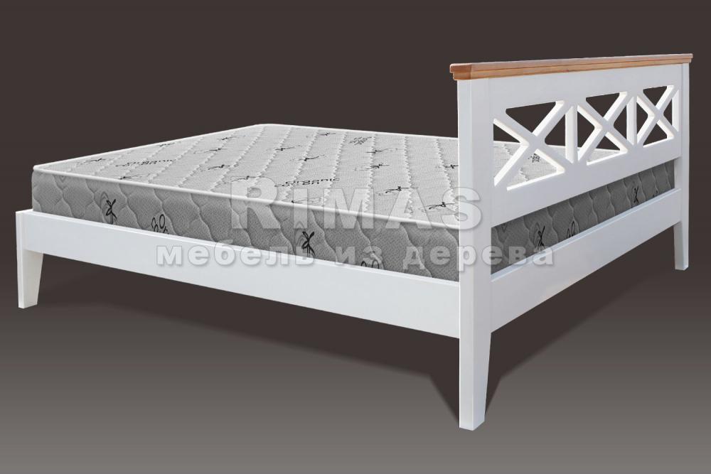 Кровать «Леруа» из массива дерева