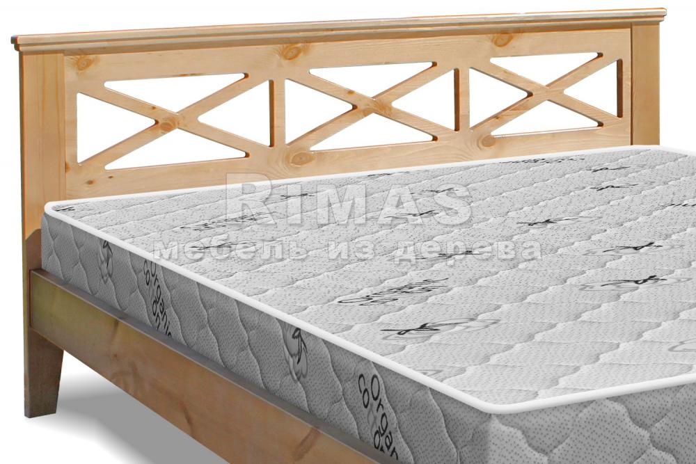 Кровать «Леруа» из массива дерева