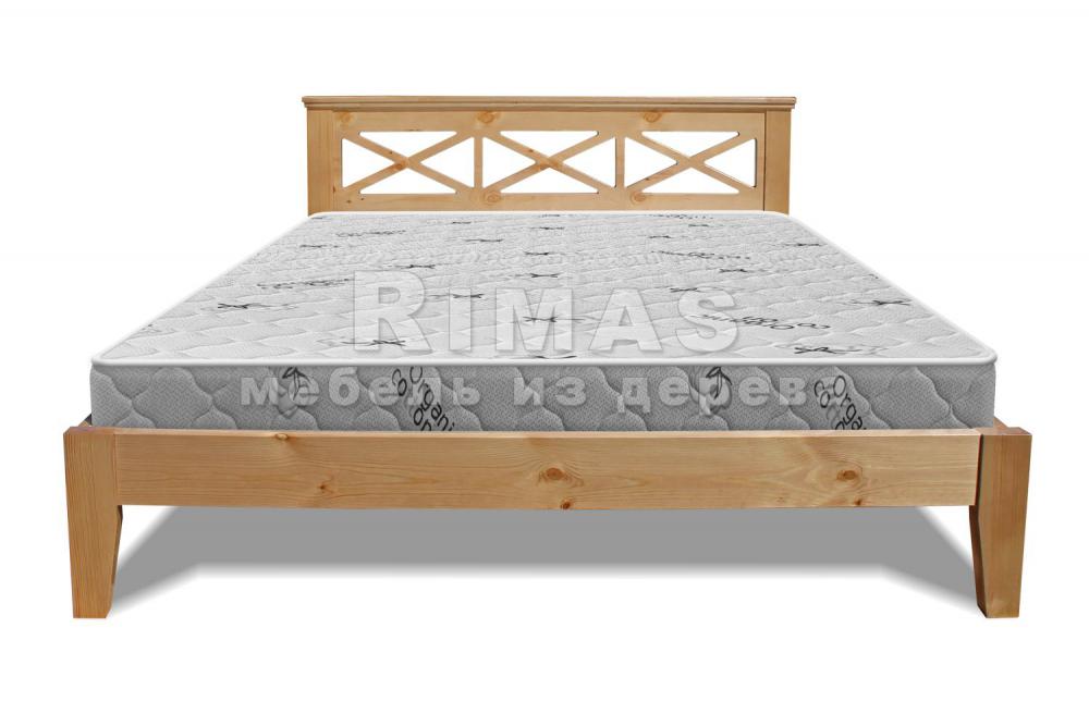 Кровать «Леруа» из массива дерева