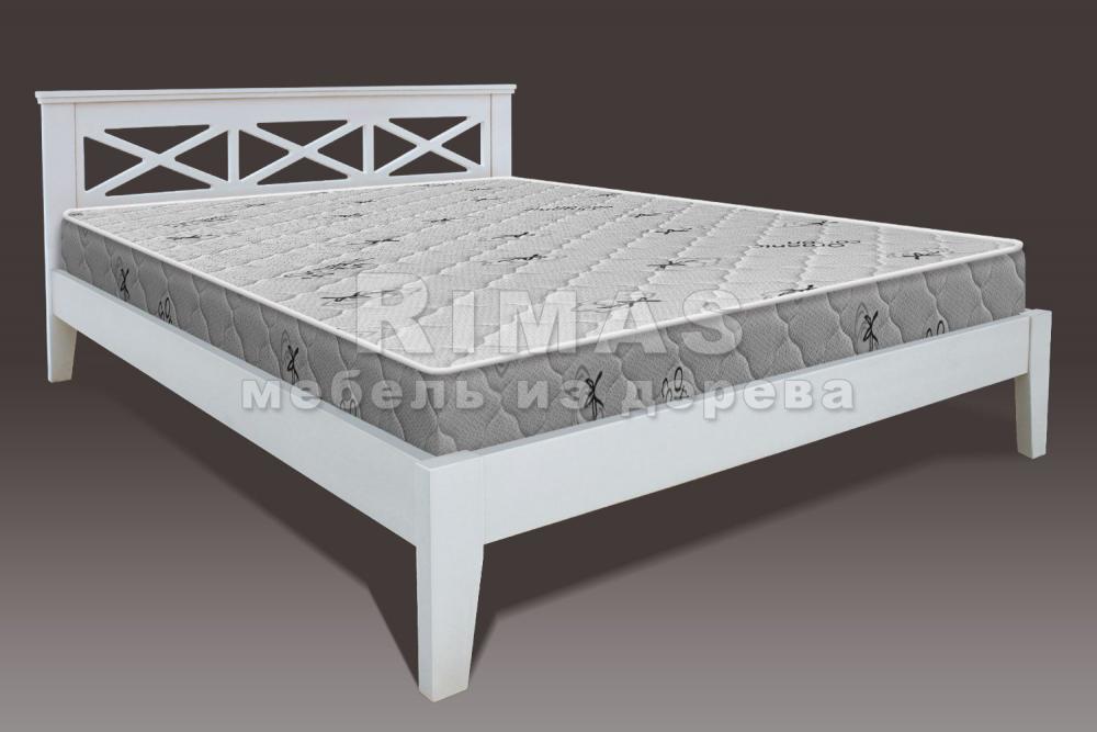 Кровать «Леруа» из массива дерева