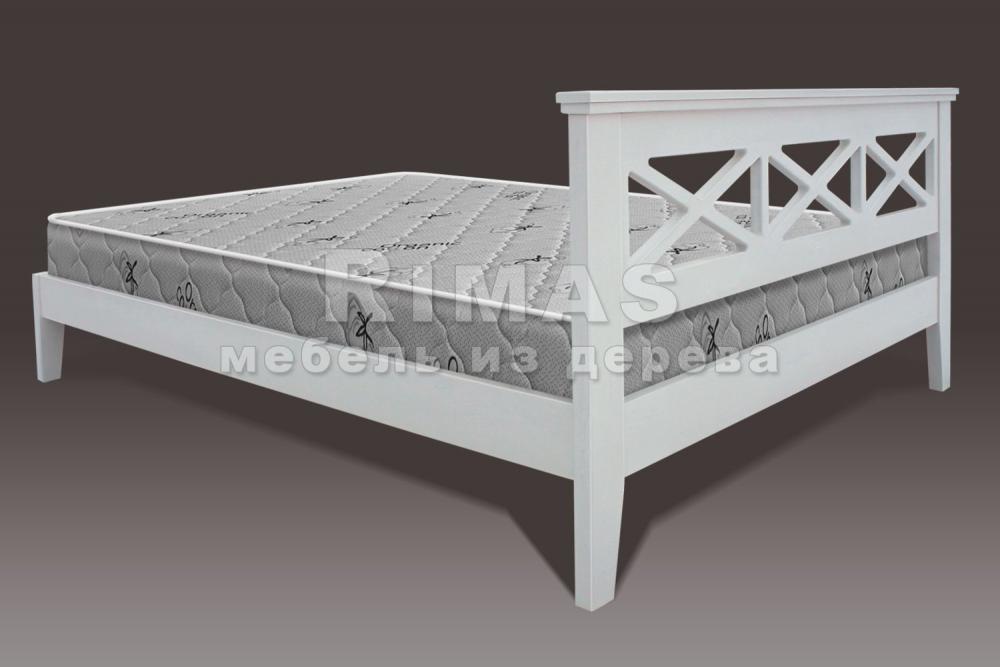 Кровать «Леруа» из массива дерева