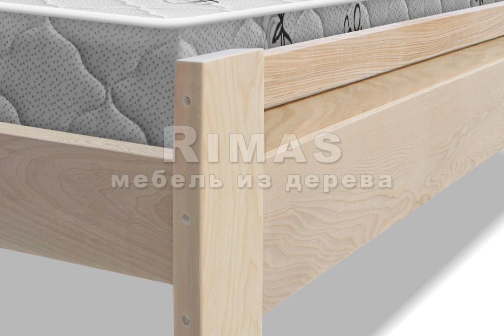 Кровать «Берн» из массива дерева