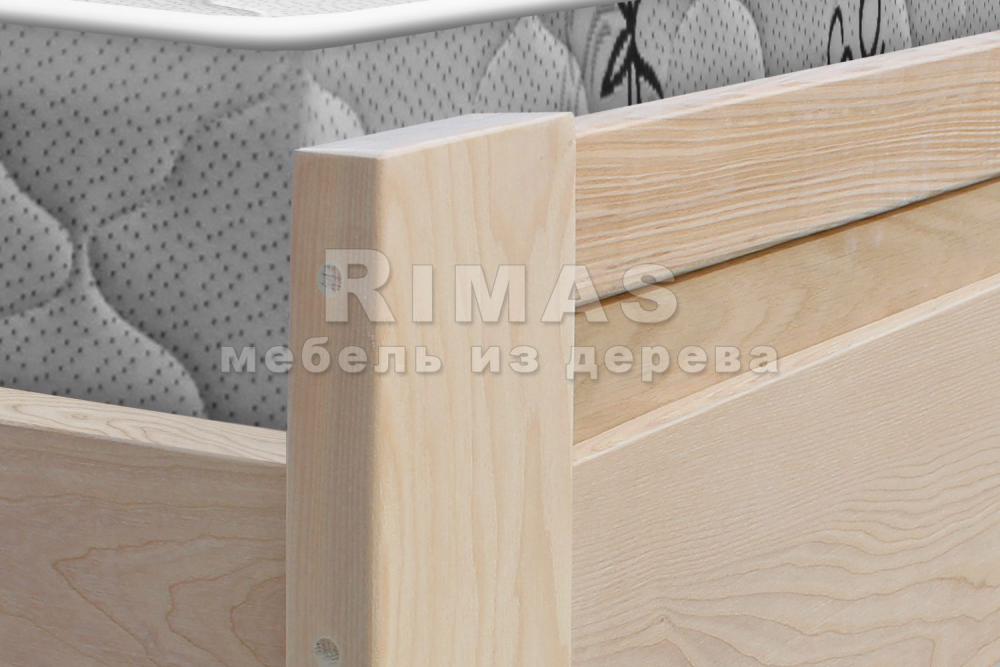 Кровать «Берн» из массива дерева