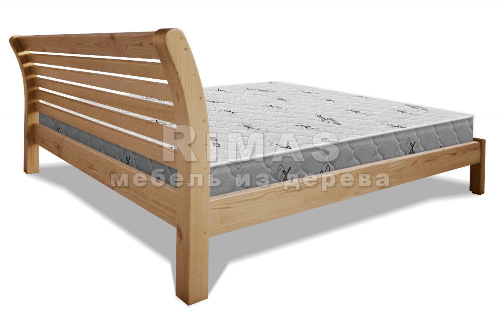 Кровать «Луиджи» из массива дерева