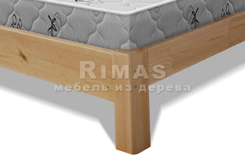 Кровать «Луиджи» из массива дерева