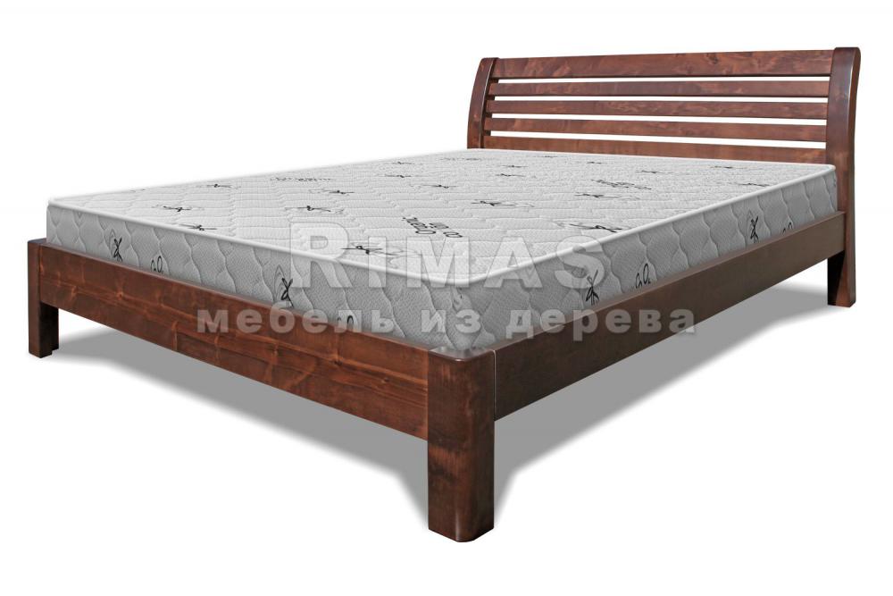 Кровать «Луиджи» из массива дерева