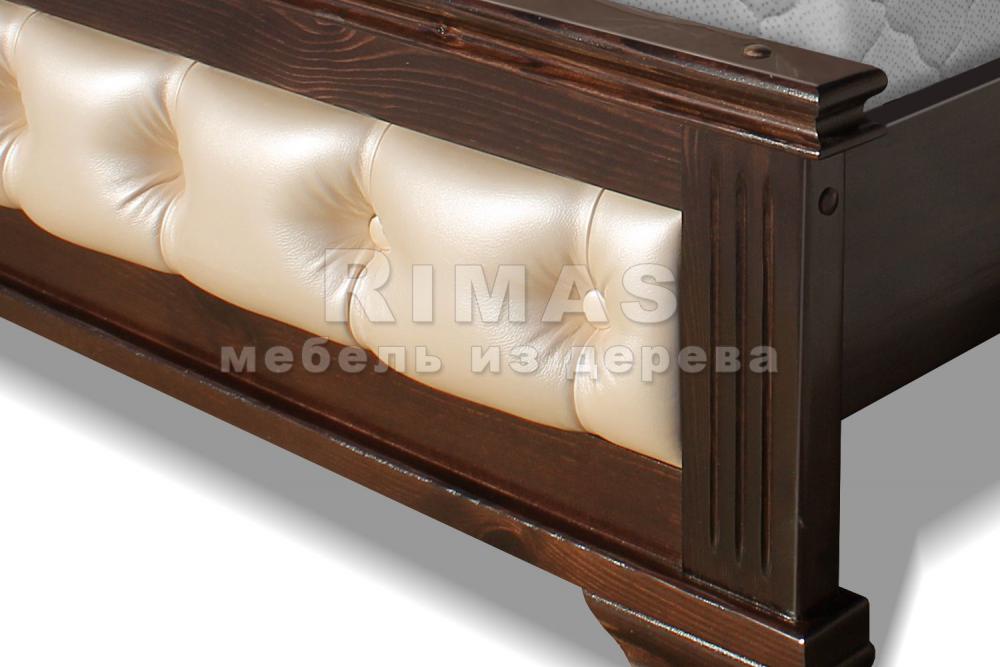 Кровать «Лозанна» из массива дерева