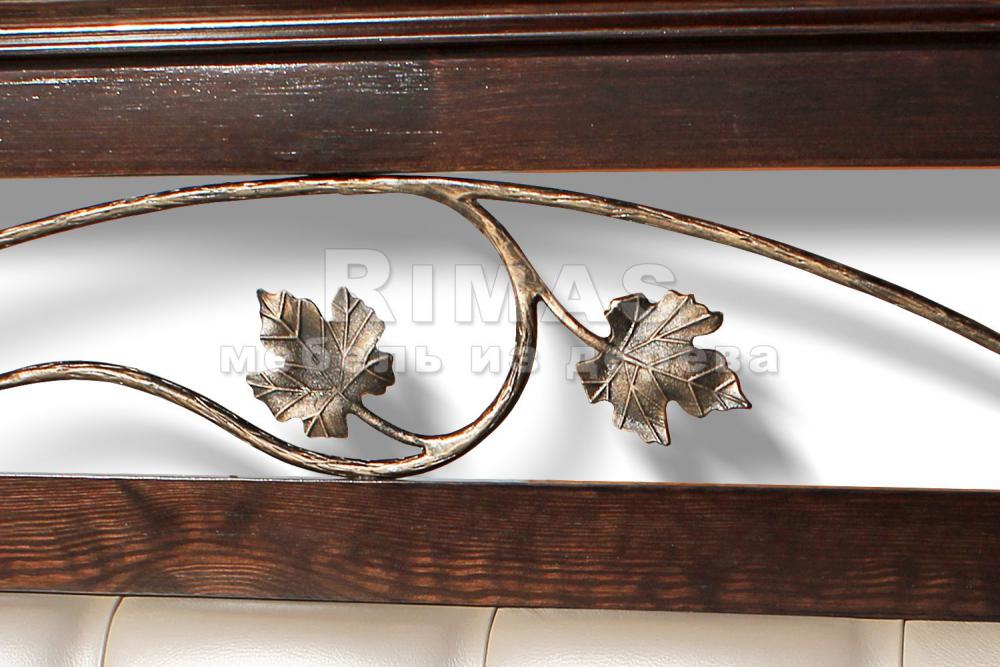 Кровать «Лозанна» из массива дерева