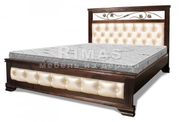 Кровать с ящиками из дуба «Лозанна»