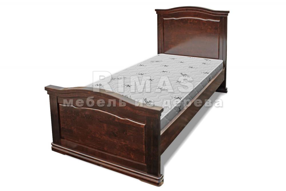 Кровать «Актиона» из массива дерева