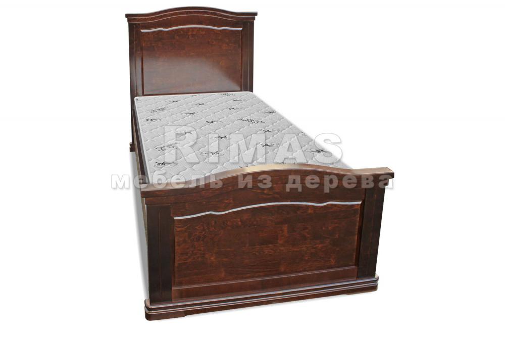 Кровать «Актиона» из массива дерева