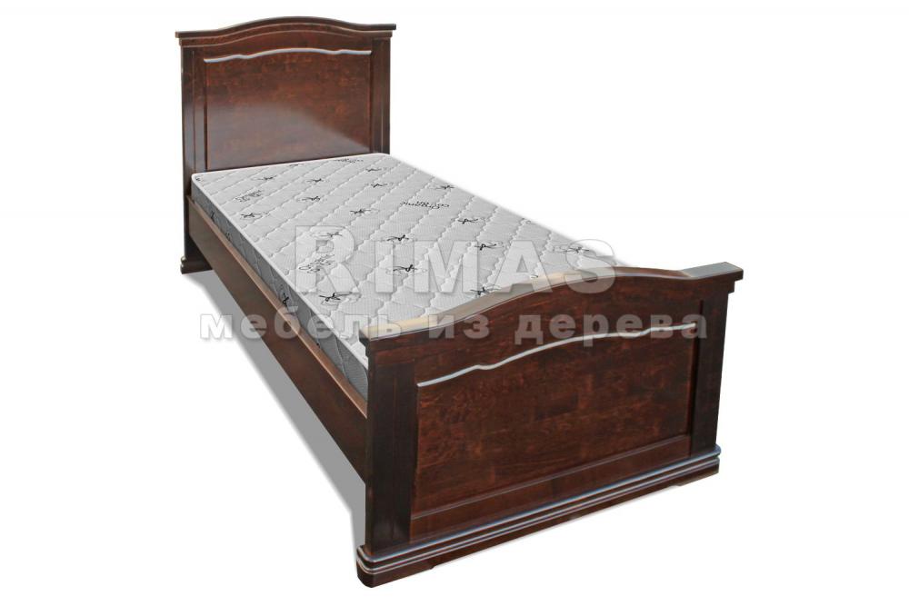 Кровать «Актиона» из массива дерева