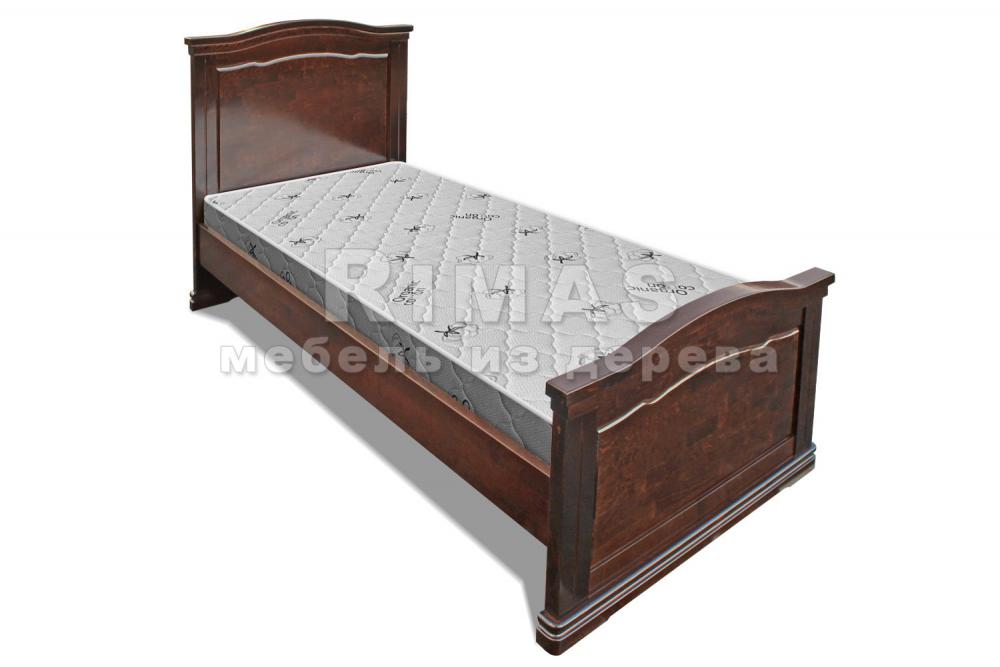 Кровать «Актиона» из массива дерева