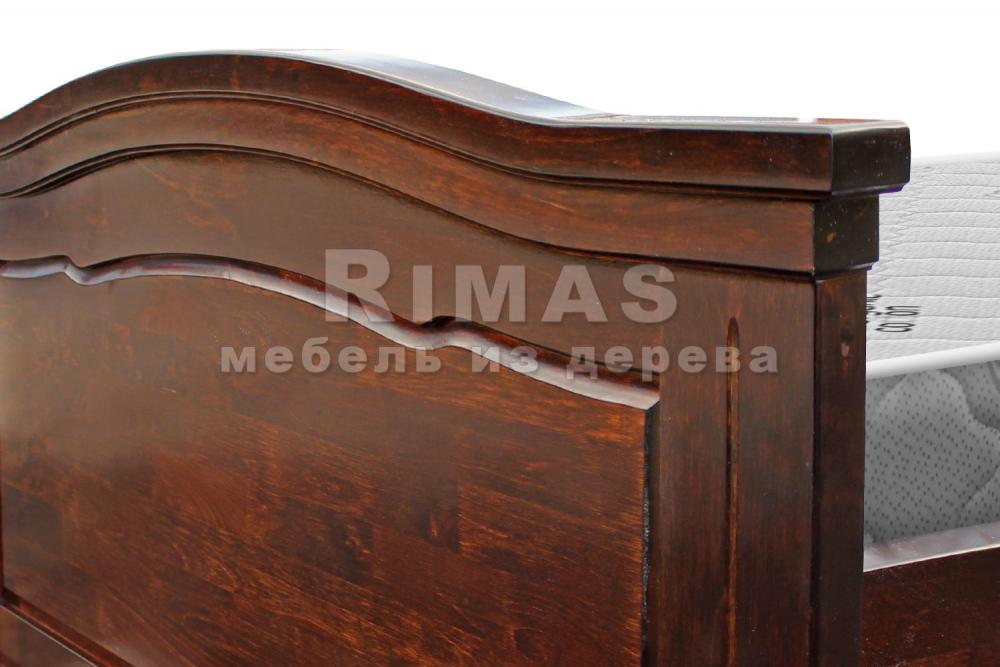 Кровать «Актиона» из массива дерева