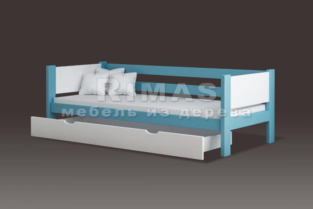 Детская кровать «Комби» из массива дерева