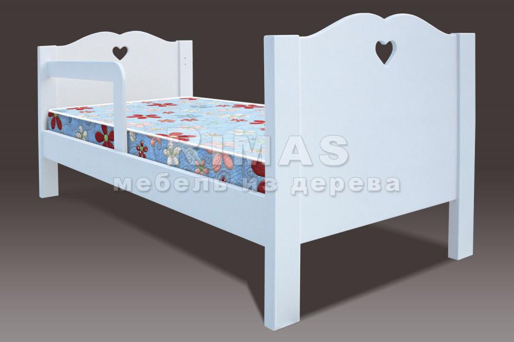 Детская кровать «Алиса в стране чудес» из массива дерева