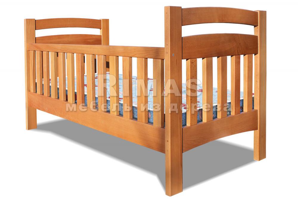 Детская кровать «Карусель» из массива дерева