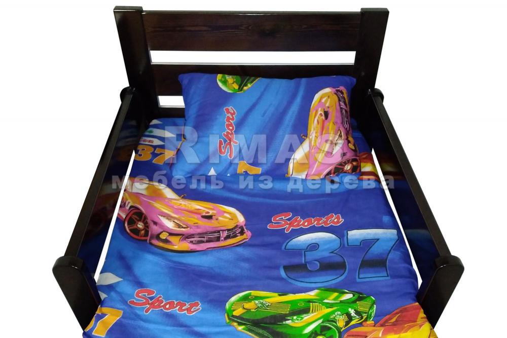 Детская кровать «Автошка» из массива дерева