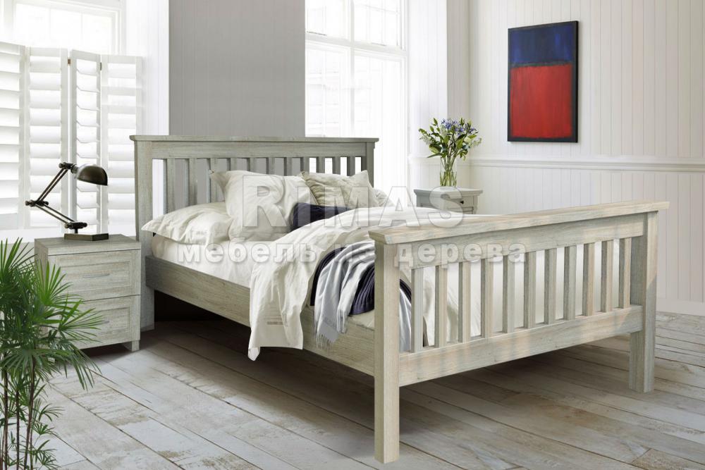 Кровать «Ломбардия» из массива дерева