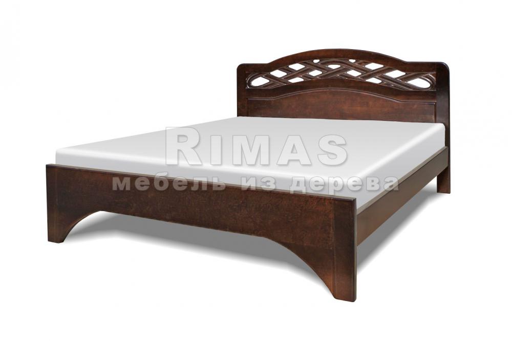 Кровать «Болонья» из массива дерева