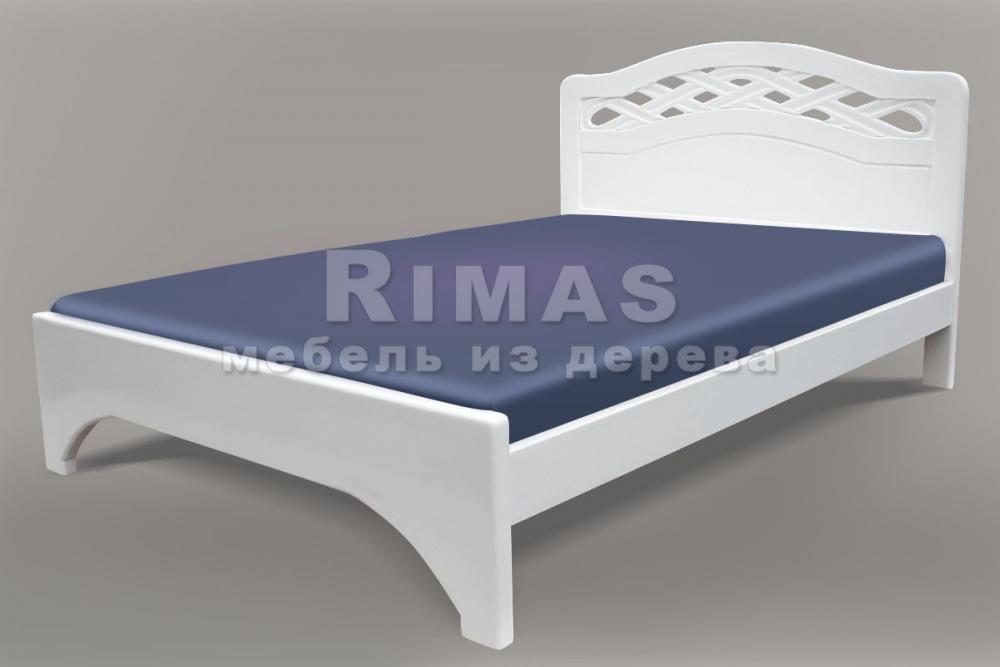 Кровать «Болонья» из массива дерева