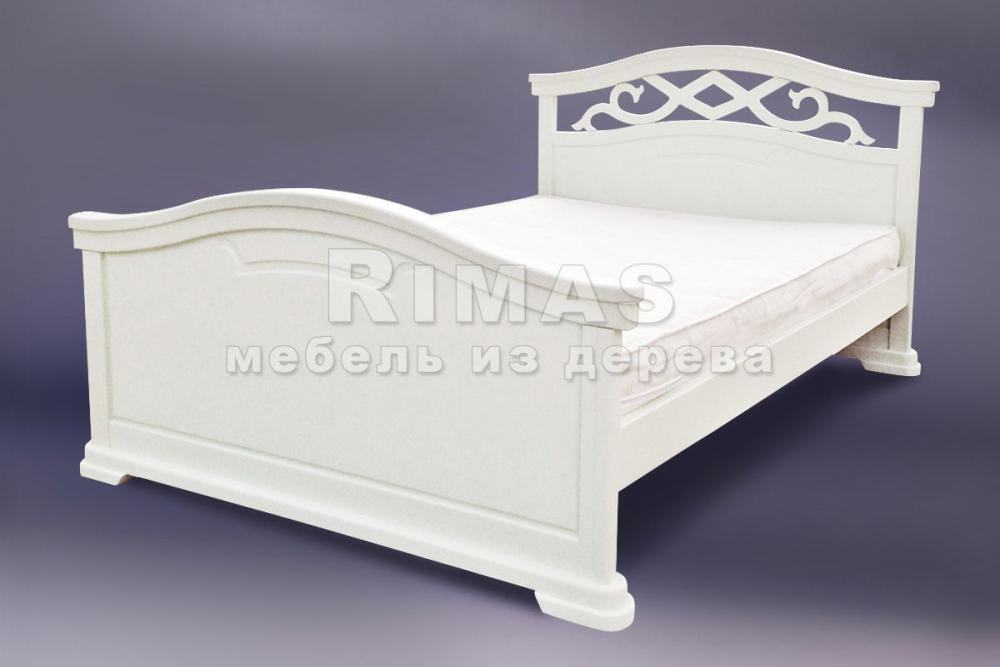 Кровать «Флоренция» из массива дерева