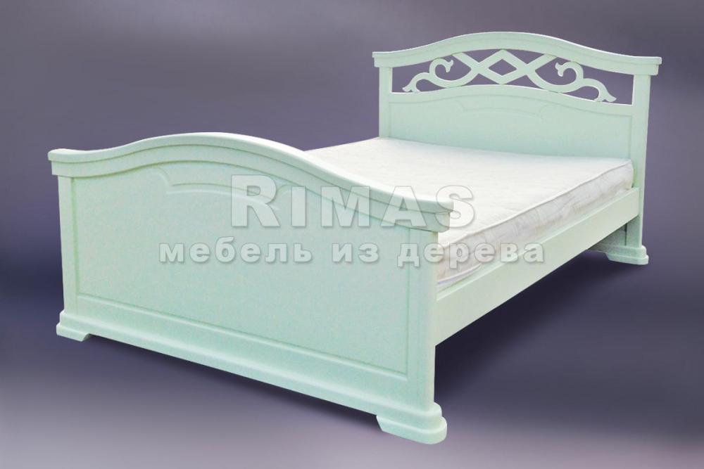 Кровать «Флоренция» из массива дерева