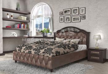 Кровать 160х200 из сосны «Лацио Софт (мягкая)»