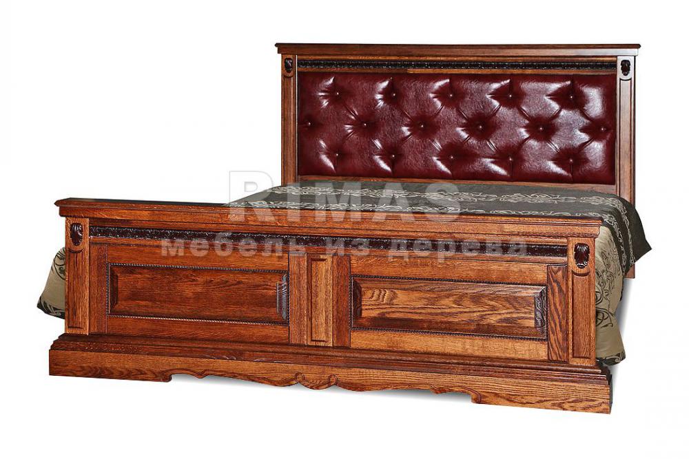 Кровать «Милано (мягкая)» из массива дерева