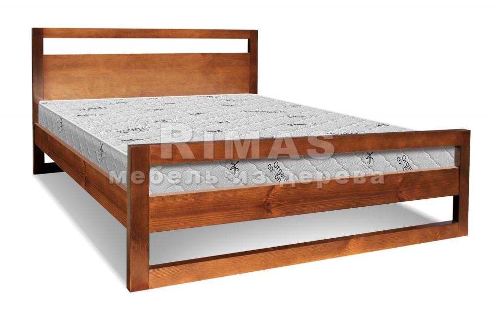 Кровать «Ливорно» из массива дерева