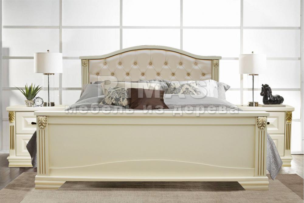 Кровать «Феррара» из массива дерева