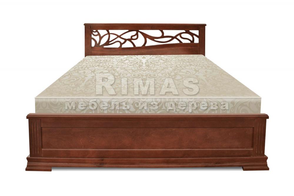 Кровать «Сассари» из массива дерева