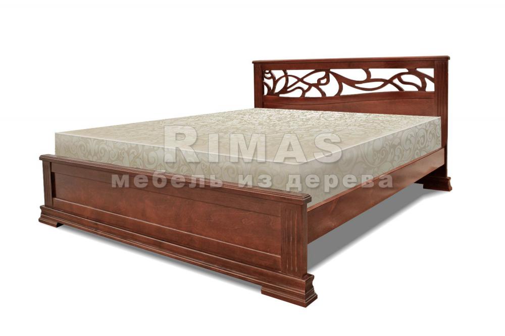 Кровать «Сассари» из массива дерева