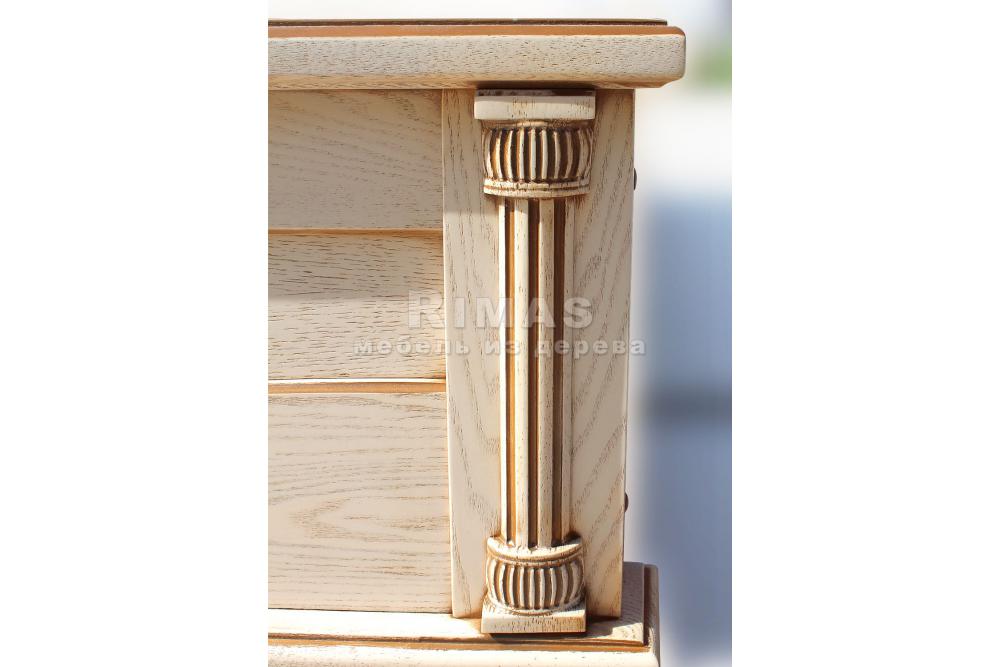 Кровать «Тренто» из массива дерева